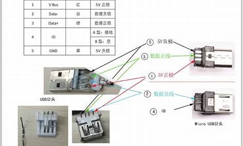 手机v3接口正负接线图_手机v3接口正负接线图解